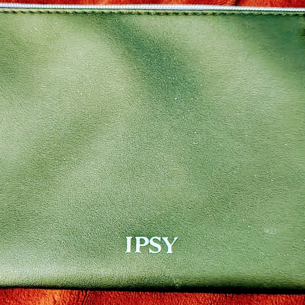 IPSY Black Outside Purple Inside.Spider Cosmetics Bag.